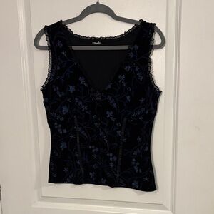 Women's Corset Style Top Vintage